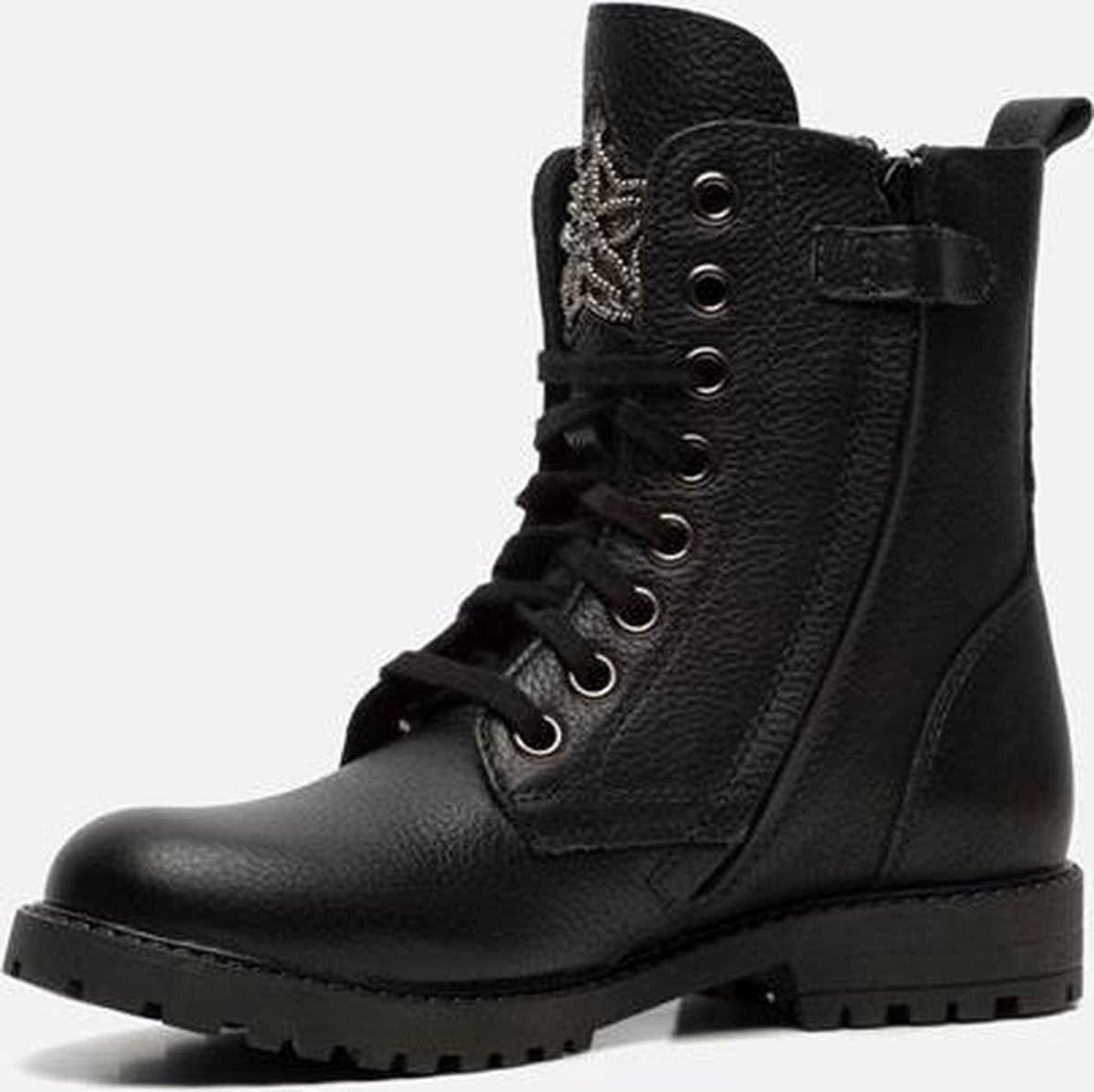 Clic! Veterboots zwart - Maat 39