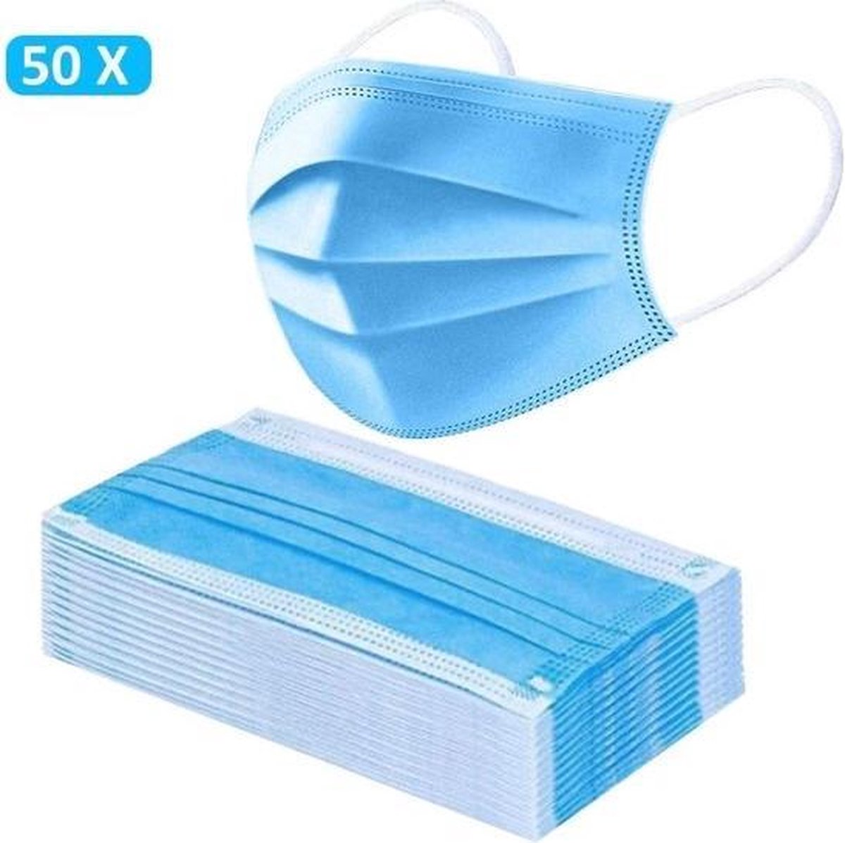 FOHWA WEGWERP MONDKAPJES 50PCS/BOX