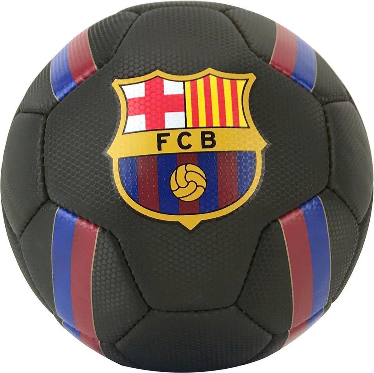 FCB Barcelona Voetbal met Logo Zwart