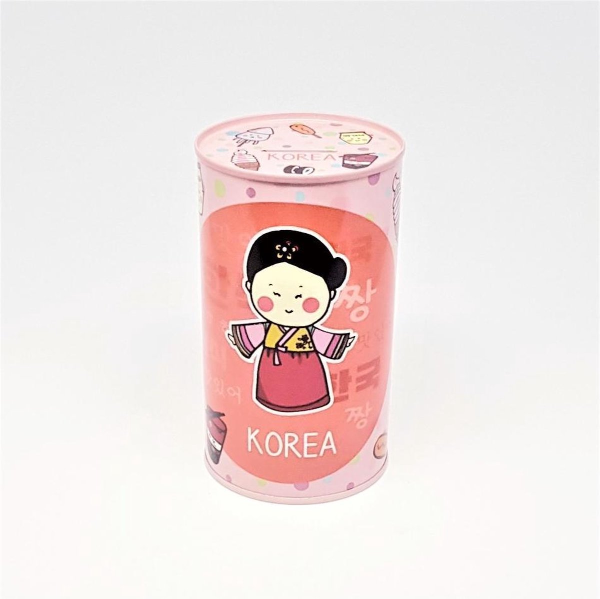 Spaarpot - blik - Spaarvarken klein 14.5x8 cm Korea
