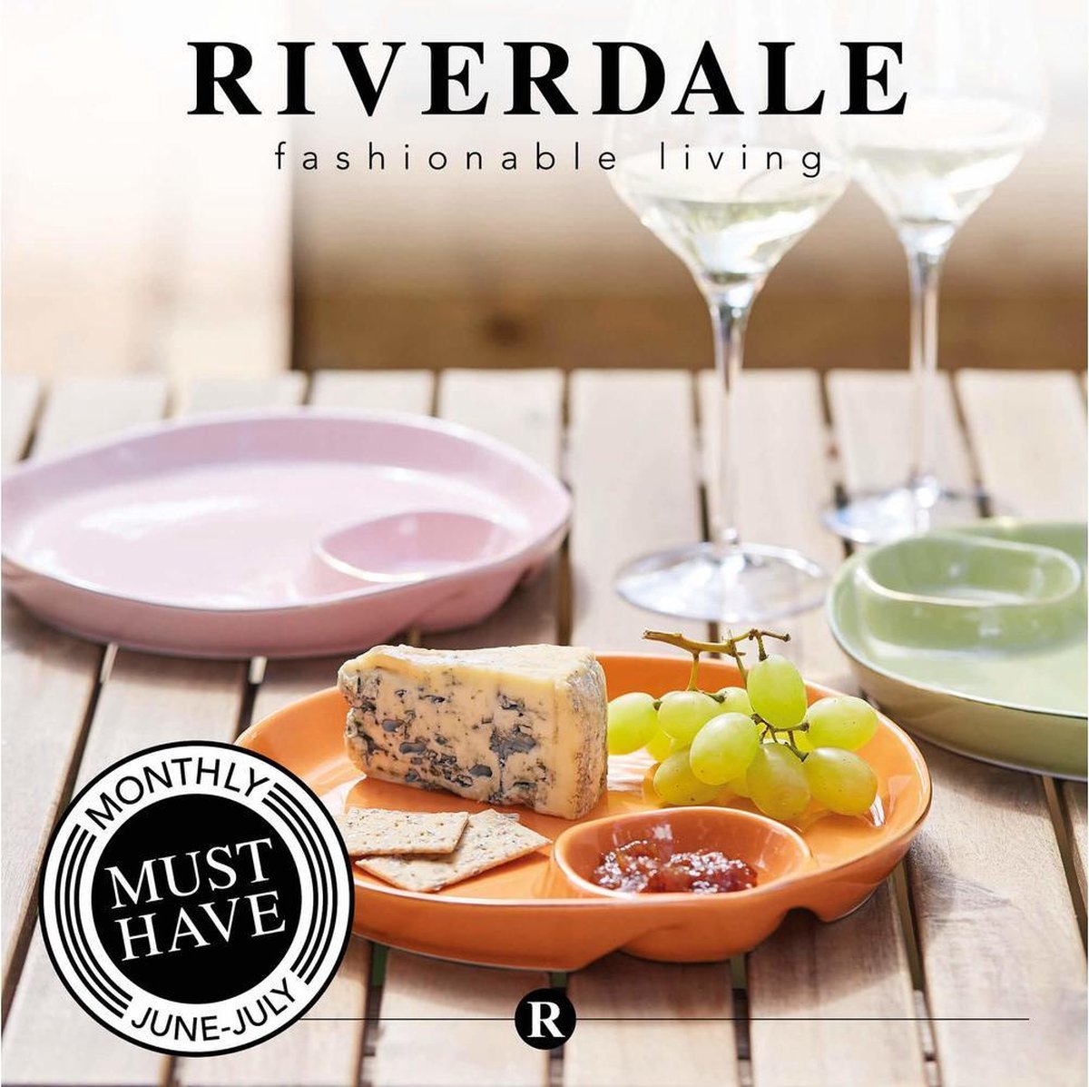 Monthly Must Have - juni en juli - Riverdale -  tapasschaaltje 23cm 3ass