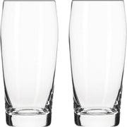 18x stuks grote fluitjes bierglazen van 500 ml