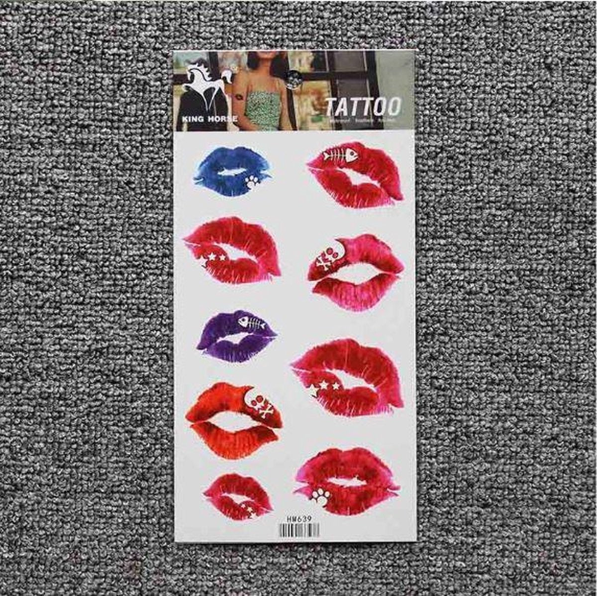 Tattoo Lips|Nep Tattoo|Plak Tattoo|Cabantis|Festival