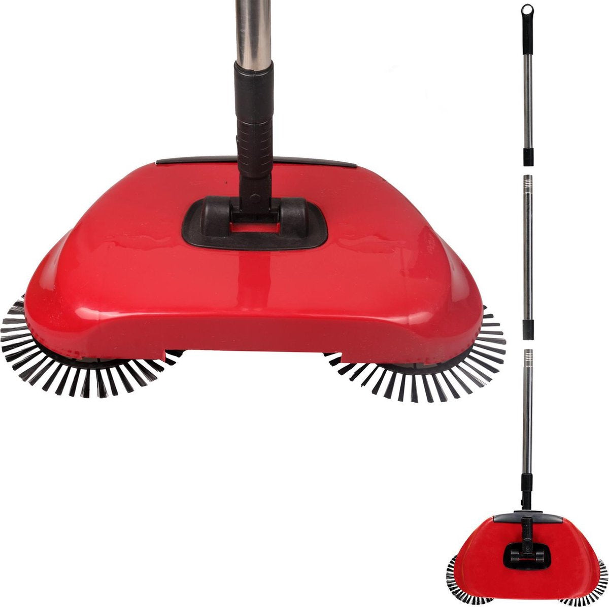 Cenocco CC-9071: Vacuümzwabber Met Harde Borstel