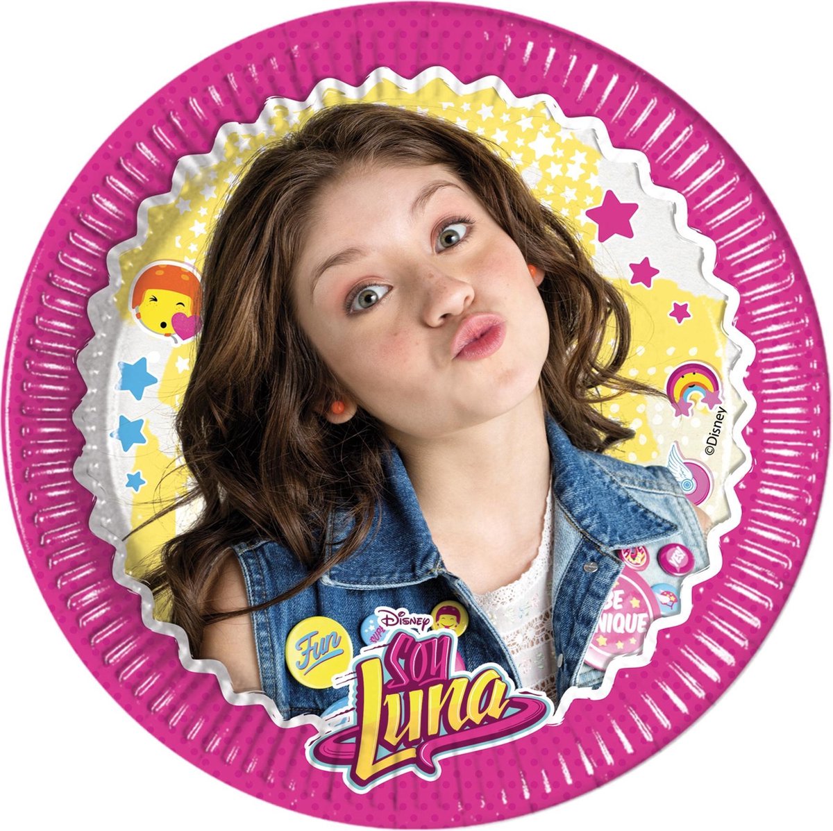 Soy Luna Bordjes 20cm 8 stuks