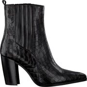 Notre-V 02a-201 Enkellaarsjes - Enkelboots - Dames - Zwart - Maat 41