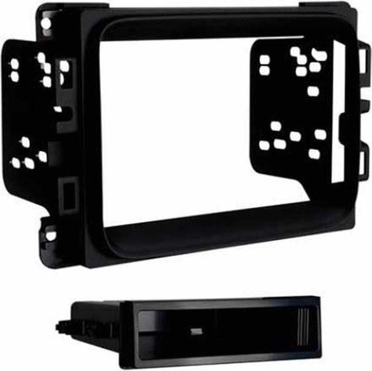 2-DIN frame met bakje Dodge RAM 2013 -/Jeep Cherokee 2014-