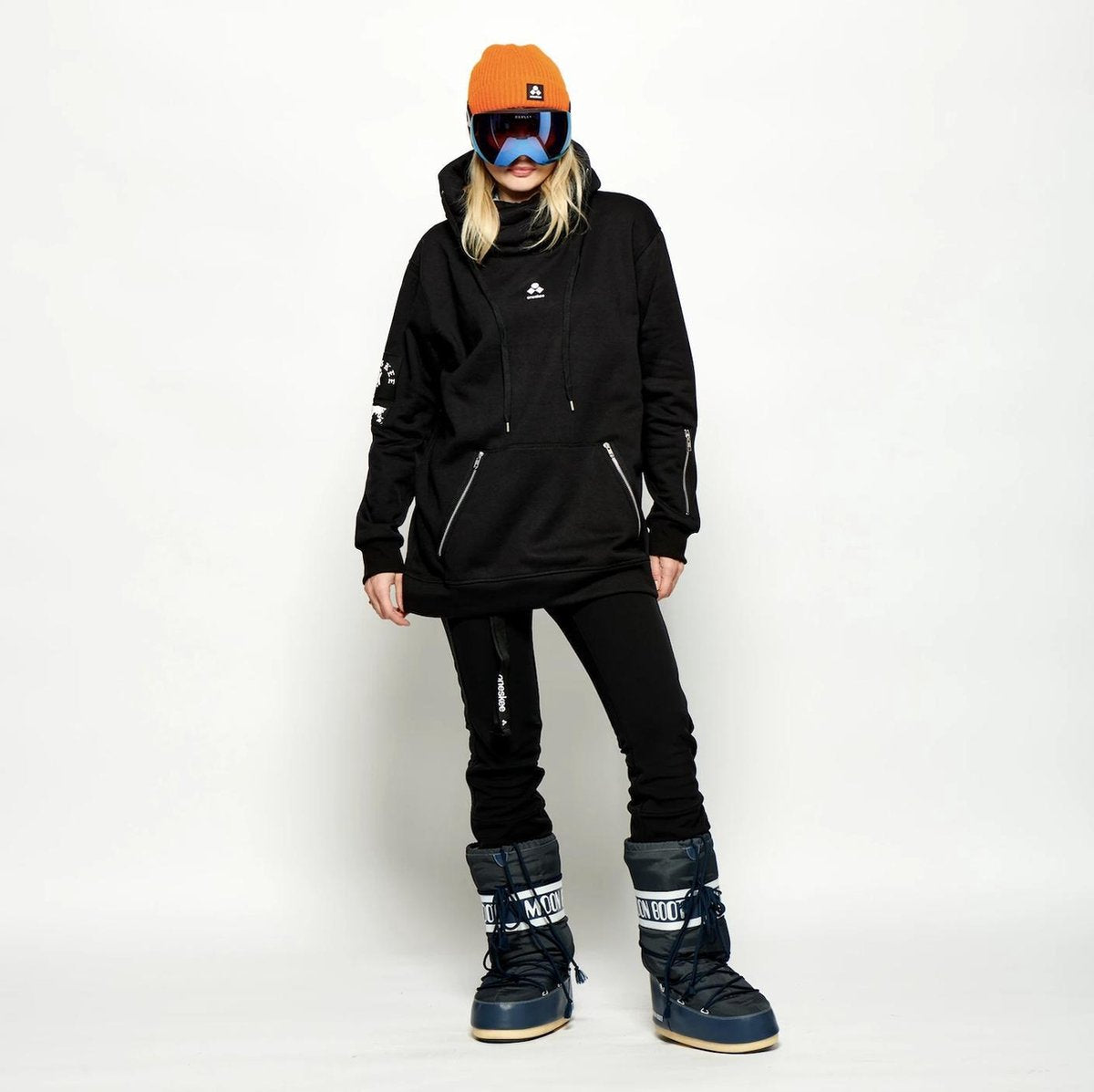 Waterdichte dames hoodie Black S