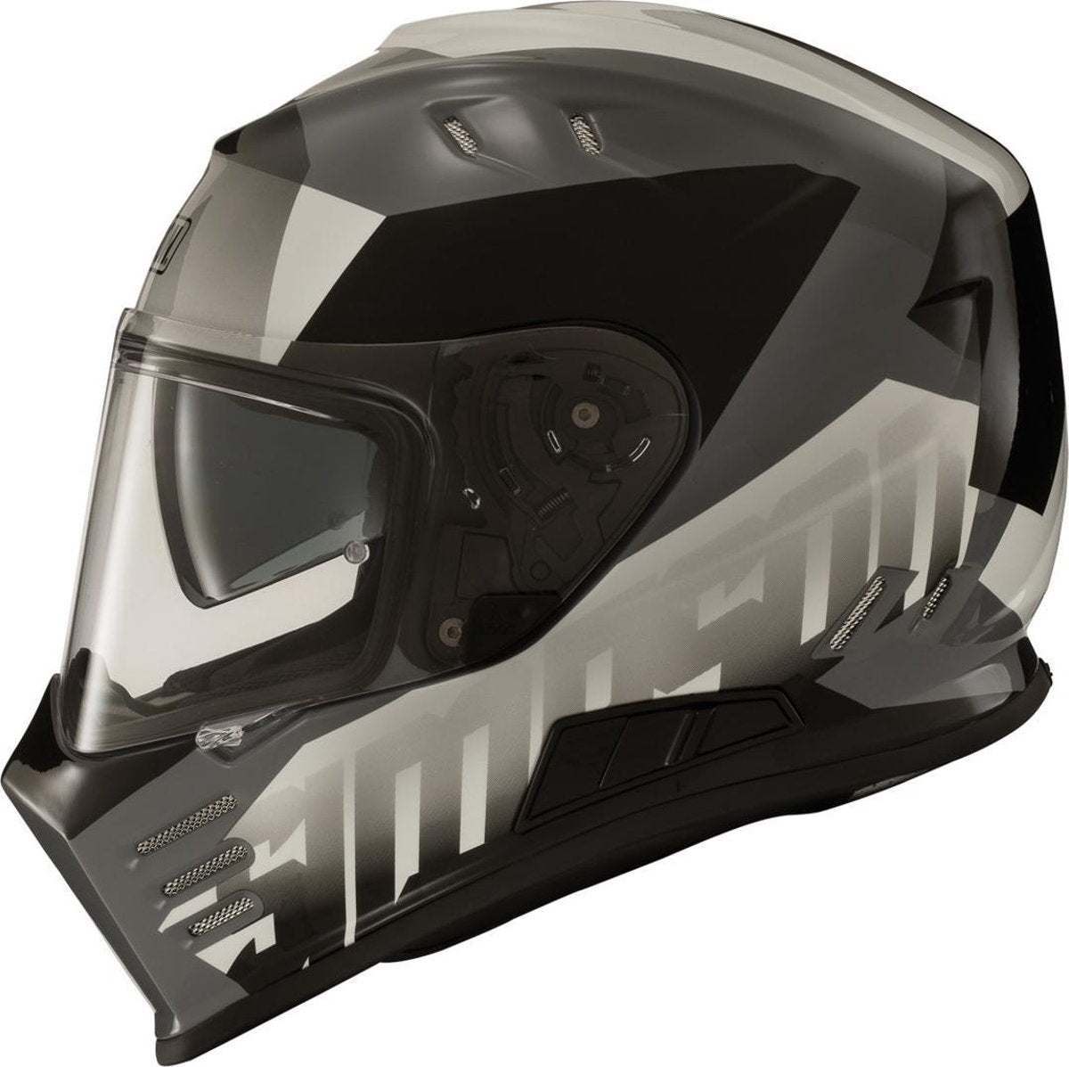 Simpson Venom Army Zwart Grijs Integraalhelm - Motorhelm - Maat S