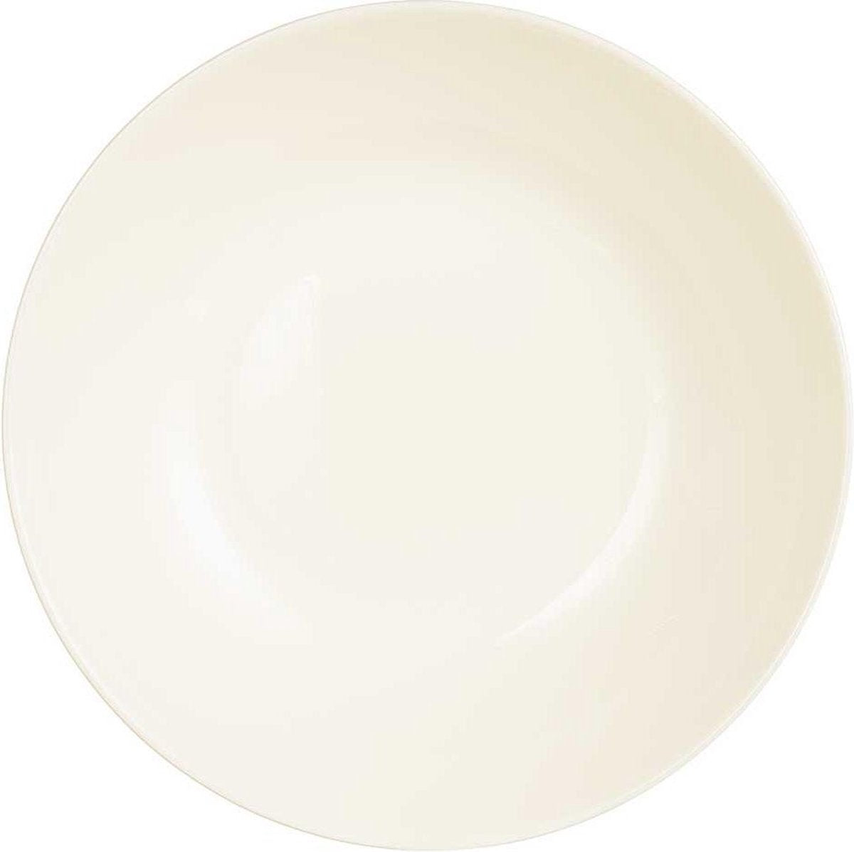 Arcoroc Intensity - Wit - Diepe Borden - 20 cm - Zenix - (set van 6) En Yourkitchen E-kookboek - Heerlijke Smulrecepten