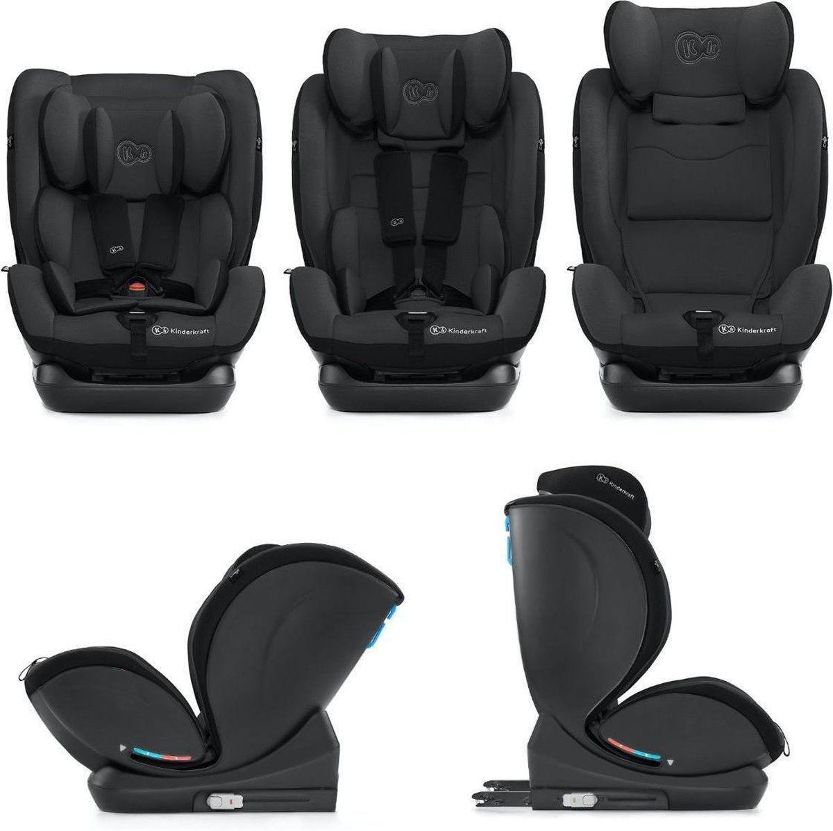 Kinderkraft autostoel Myway Black (0-36kg)