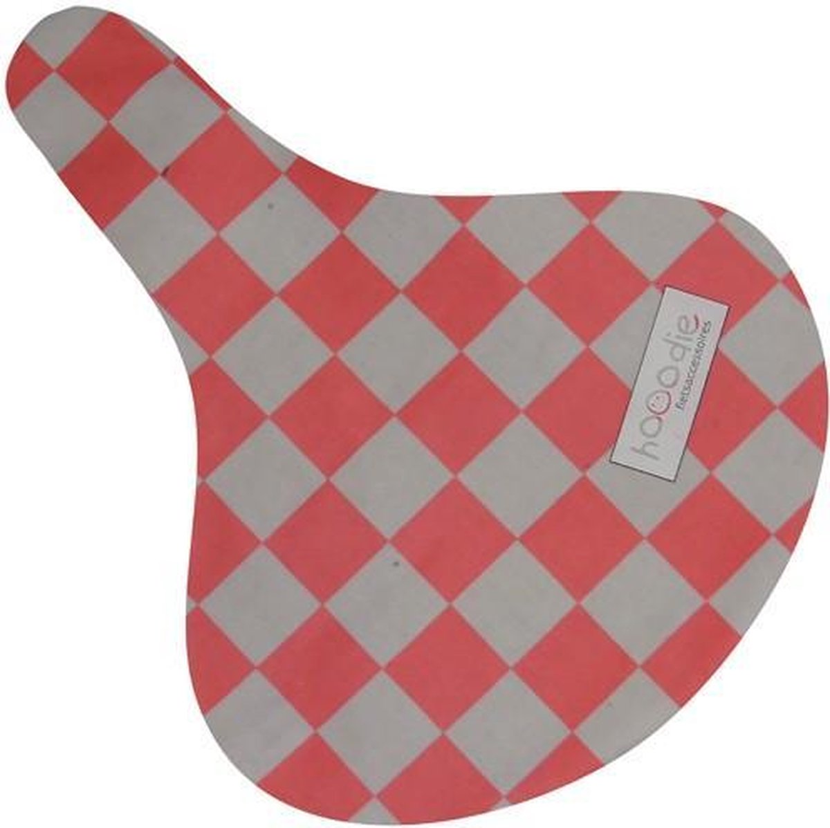 Hooodie Zadeldekje Zadelhoes Fiets Pink Checker Roze Blokken