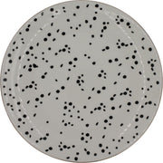 Housevitamin porseleinen bord met stippen - 20 cm - ontbijtbord