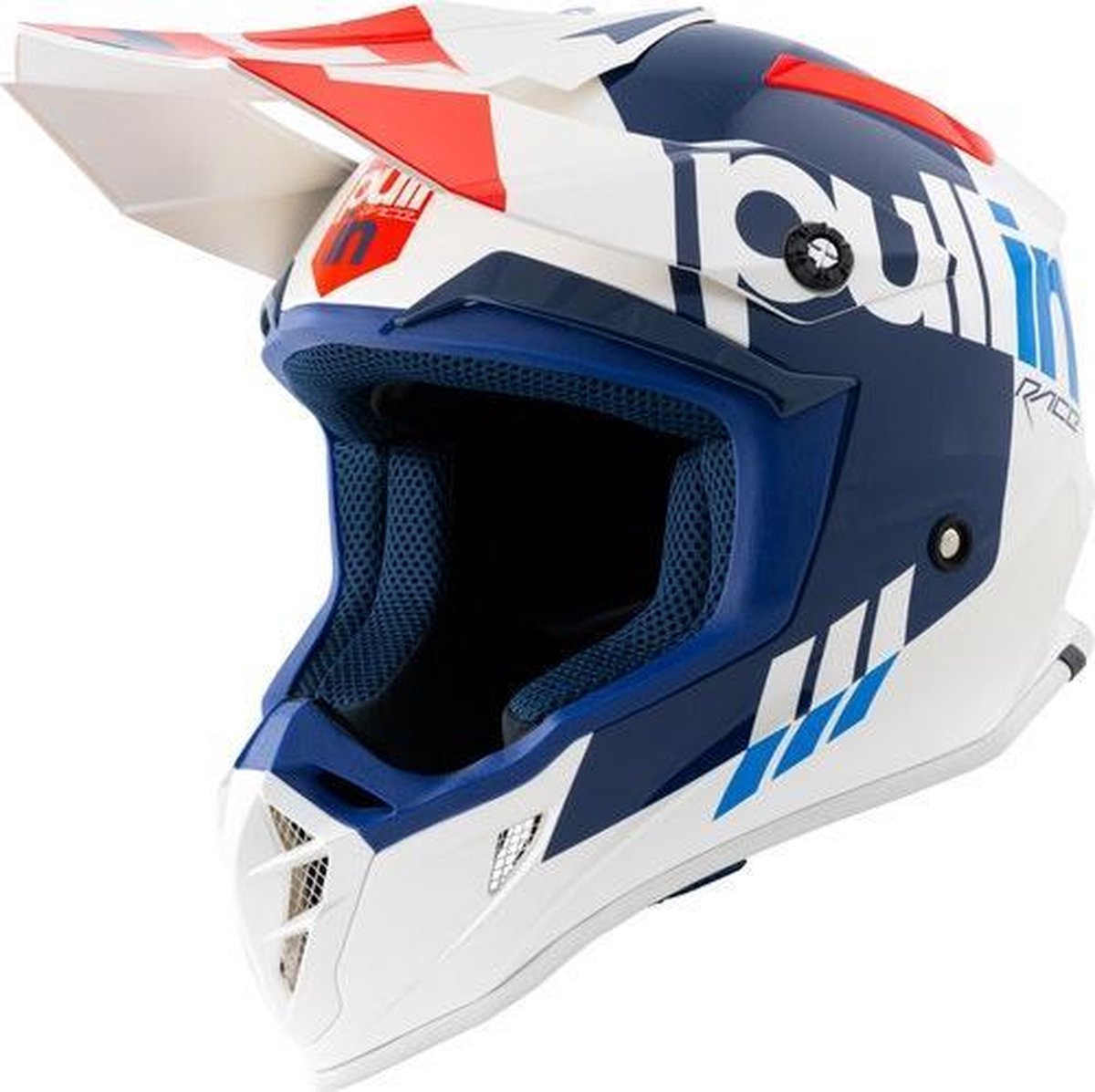 Pull-In Crosshelm Race White Red 2021 - 55/56cm - S