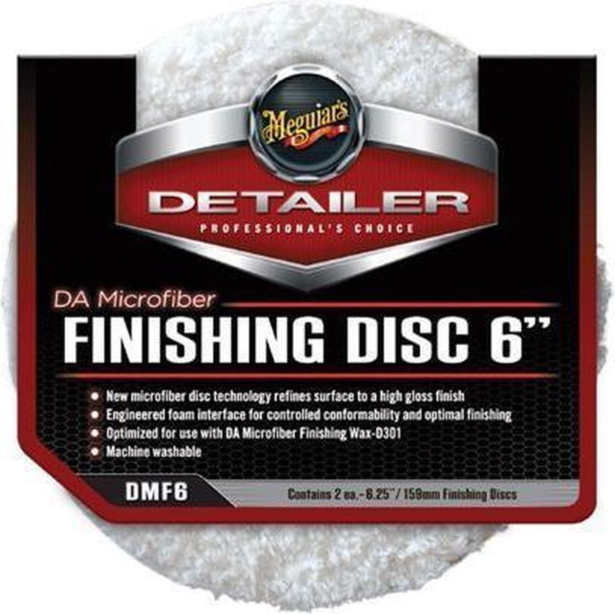 Meguiars Microfiber Finishing Pad #DMF6