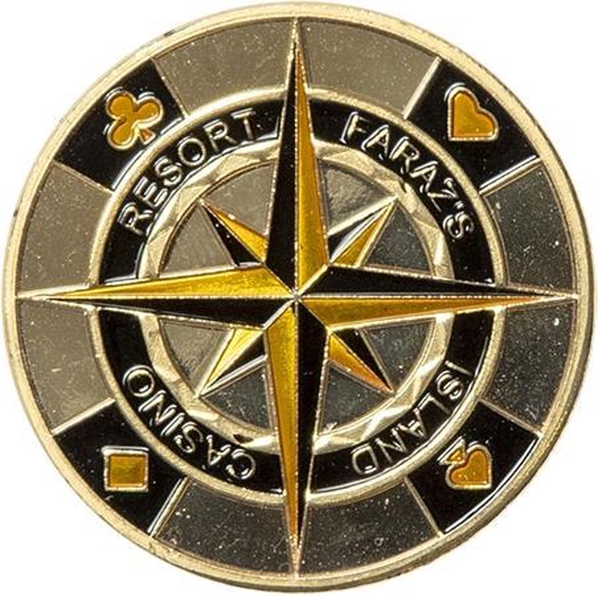 Casino resort Faraz's Island card protector