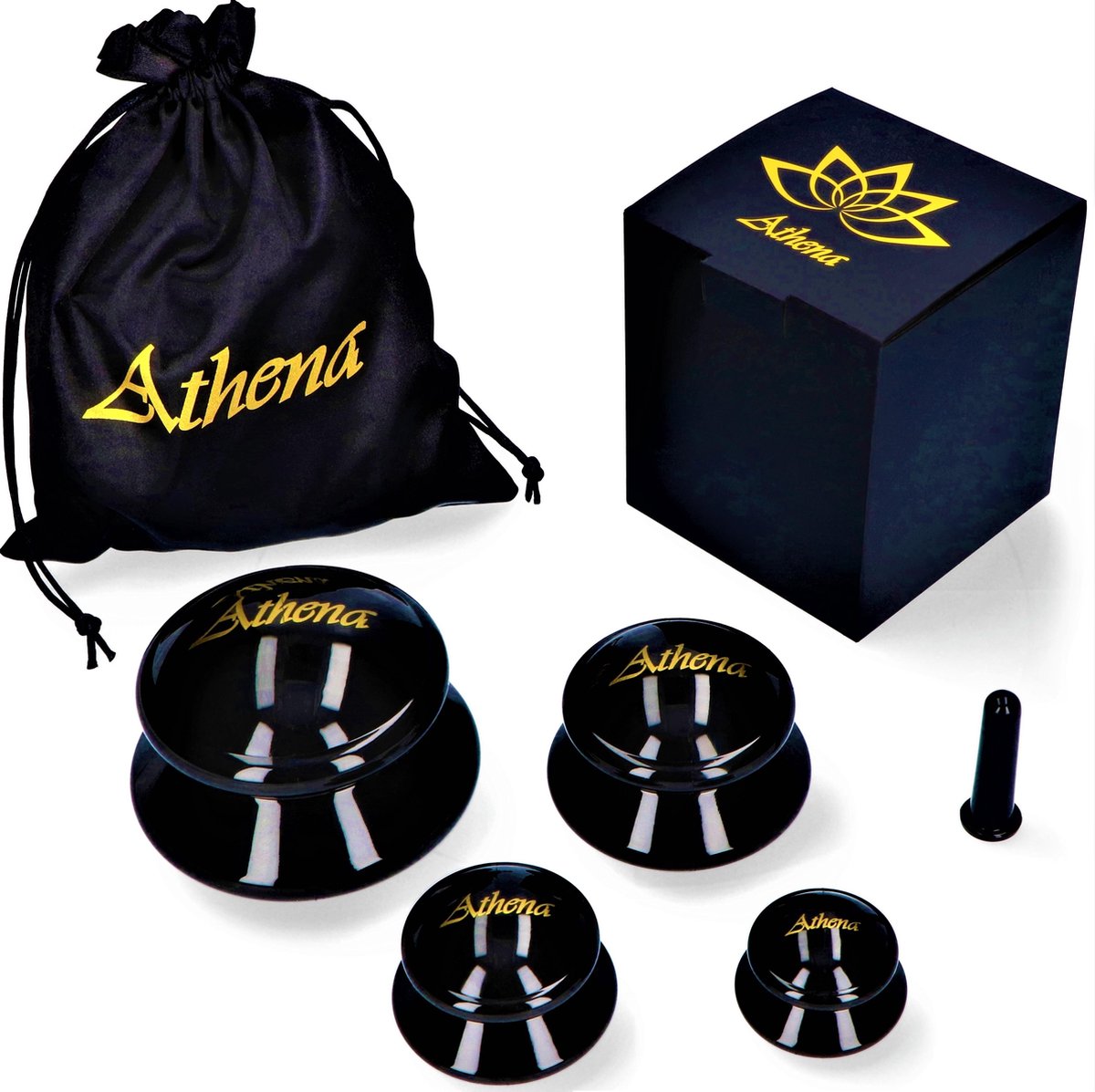 Athena - Hoogwaardige Cellulite Cups voor Gezicht