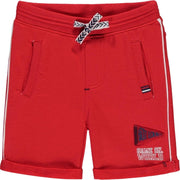 Quapi Mini Sweatshortje Roas - Rood - Maat 68