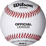 Wilson - Honkbal - MLB - WTA1030/50/60B - Official League - Leren Honkbal - Wit - 9 inch