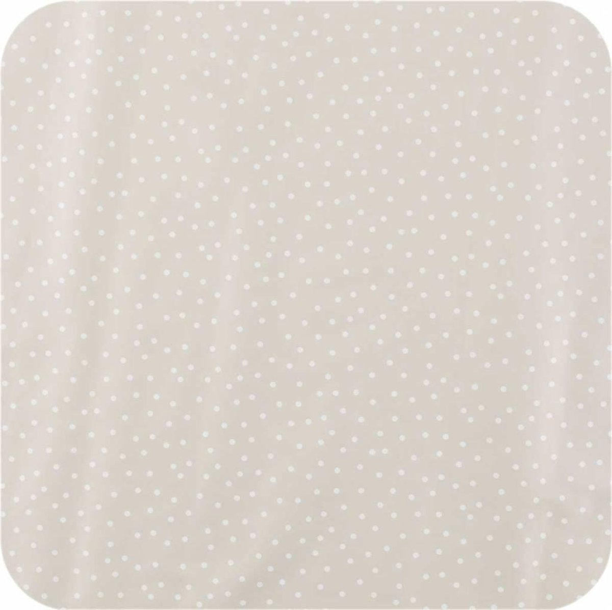 MixMamas Tafelzeil Stipjes - 140 x 250 cm - Beige/Wit