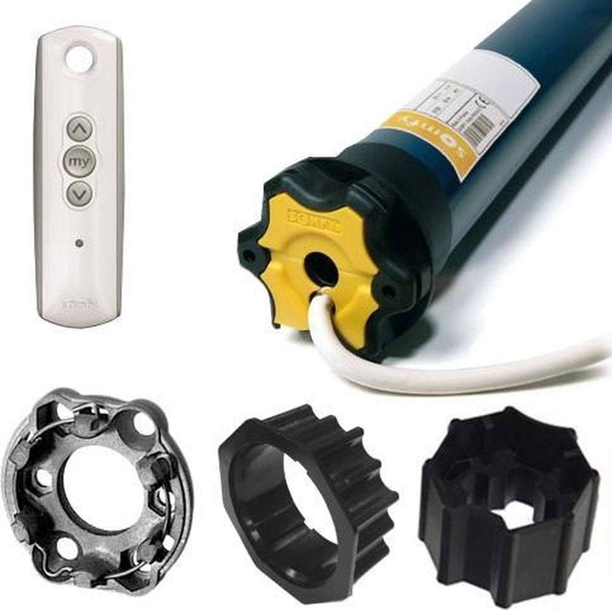 Somfy motorombouwset rolluiken + afstandsbediening 10/17