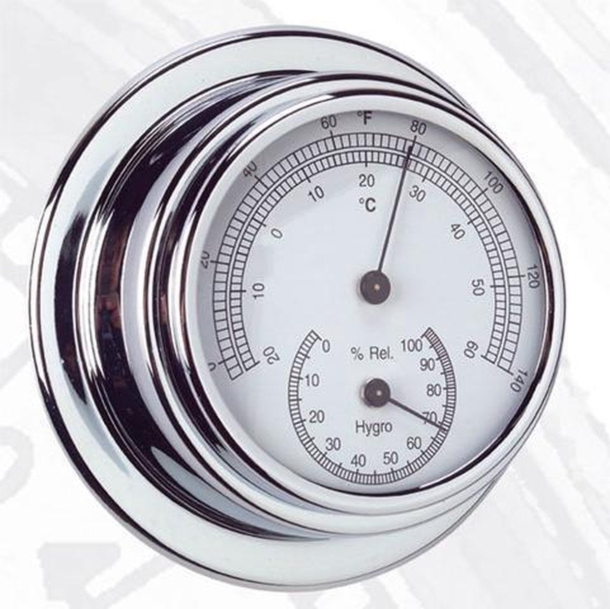 THERMO- HYGROMETER CHROOM - NAUTISCH INSTRUMENT