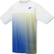 Yonex Tennisshirt Tourn Heren Polyester Wit/blauw Maat Xl