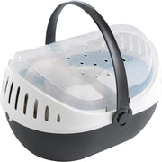 Transport Elmo L zwart/wit (36X28X22CM)