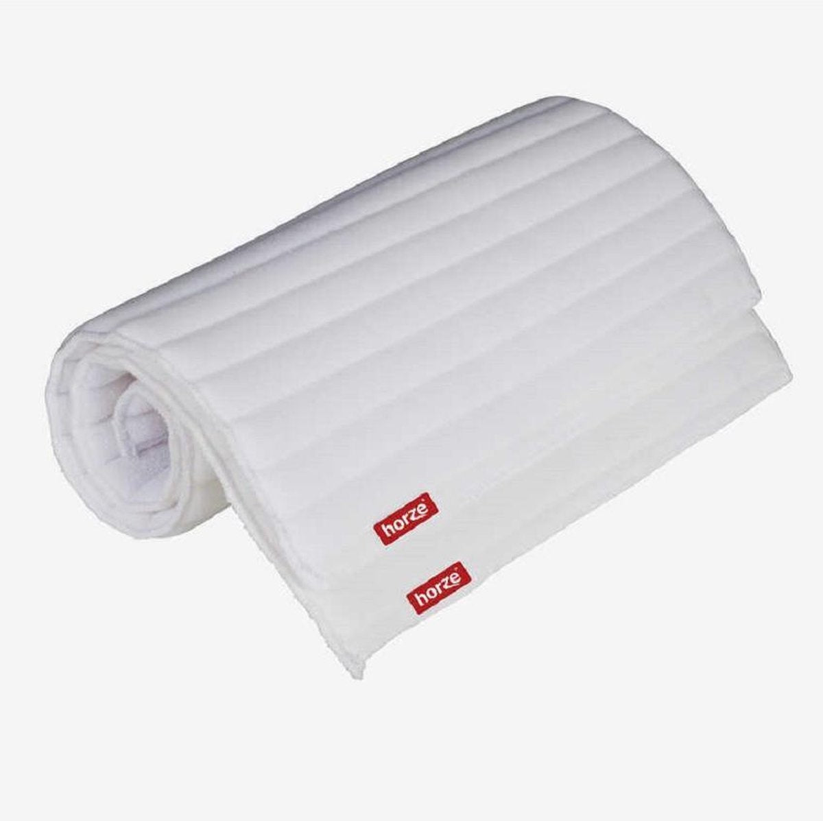 Horze onderlappen wit - pony - achter - 35x35cm