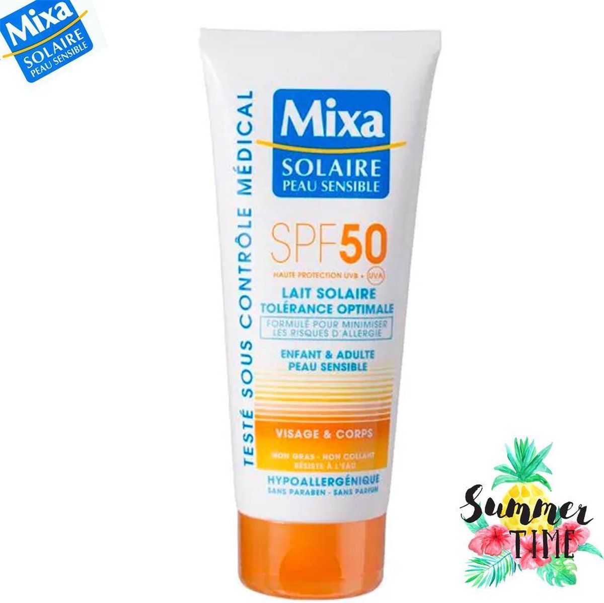 MIXA Sun Sensitive Skin Milk - SPF 50 - 200 ml