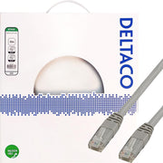 DELTACO TP-635 Cat6 U/UTP Netwerkkabel LSZH - Grijs - 35 meter