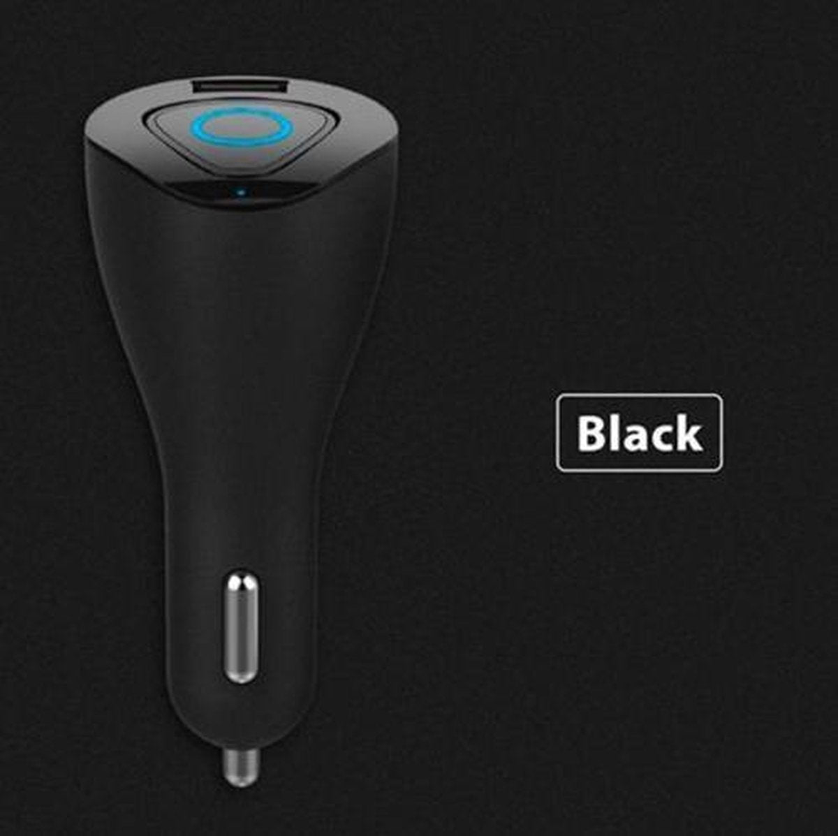 Sky Earkit Car Bluetooth headset +  Fast Car charger 2.1A - Zwart
