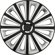 Versaco Trend RC - Wieldoppen - Zilver/Zwart - 16 inch - 4 stuks