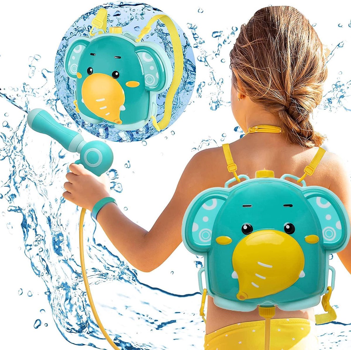 Multifunctioneel Waterpistool met Rugzak - 3L - Buitenspeelgoed -  Jongens & Meisjes - Waterspeelgoed - Kinderspeelgoed - Upgrade 2021 - Super Soaker - Watergeweer
