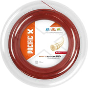 Pacific Poly Power Comp - Tennissnaren - 1.30mm/ 200m - Rood
