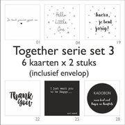 Wenskaarten assortiment - Set van 12 stuks