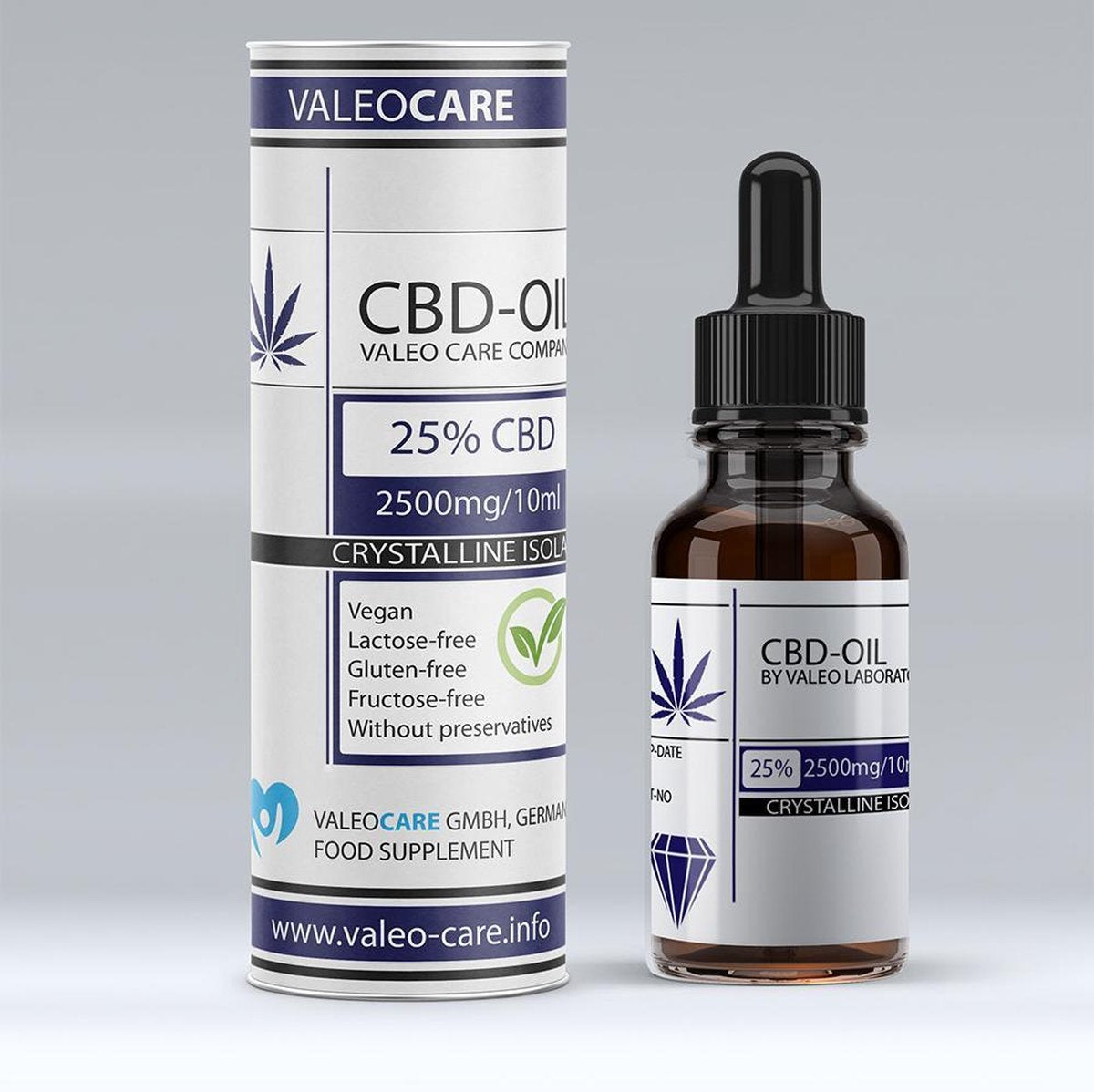 Valeo - Broadband Oil - CBD 25% - Hemp