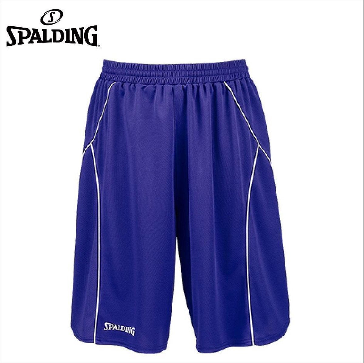 Spalding Cross Over basketbal Short - kobaltblauw - maat XXL
