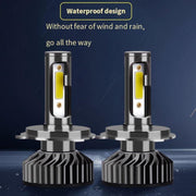 H11 LED lampen (set 2 stuks) incl CANbus EMC CHip 14000 Lumen 6500k Super-bright Wit 72 Watt Motor / Auto / Scooter / Dimlicht / Grootlicht /  Lamp / Autolamp / Autolampen / Car LightKoplampen LED Chipset COB