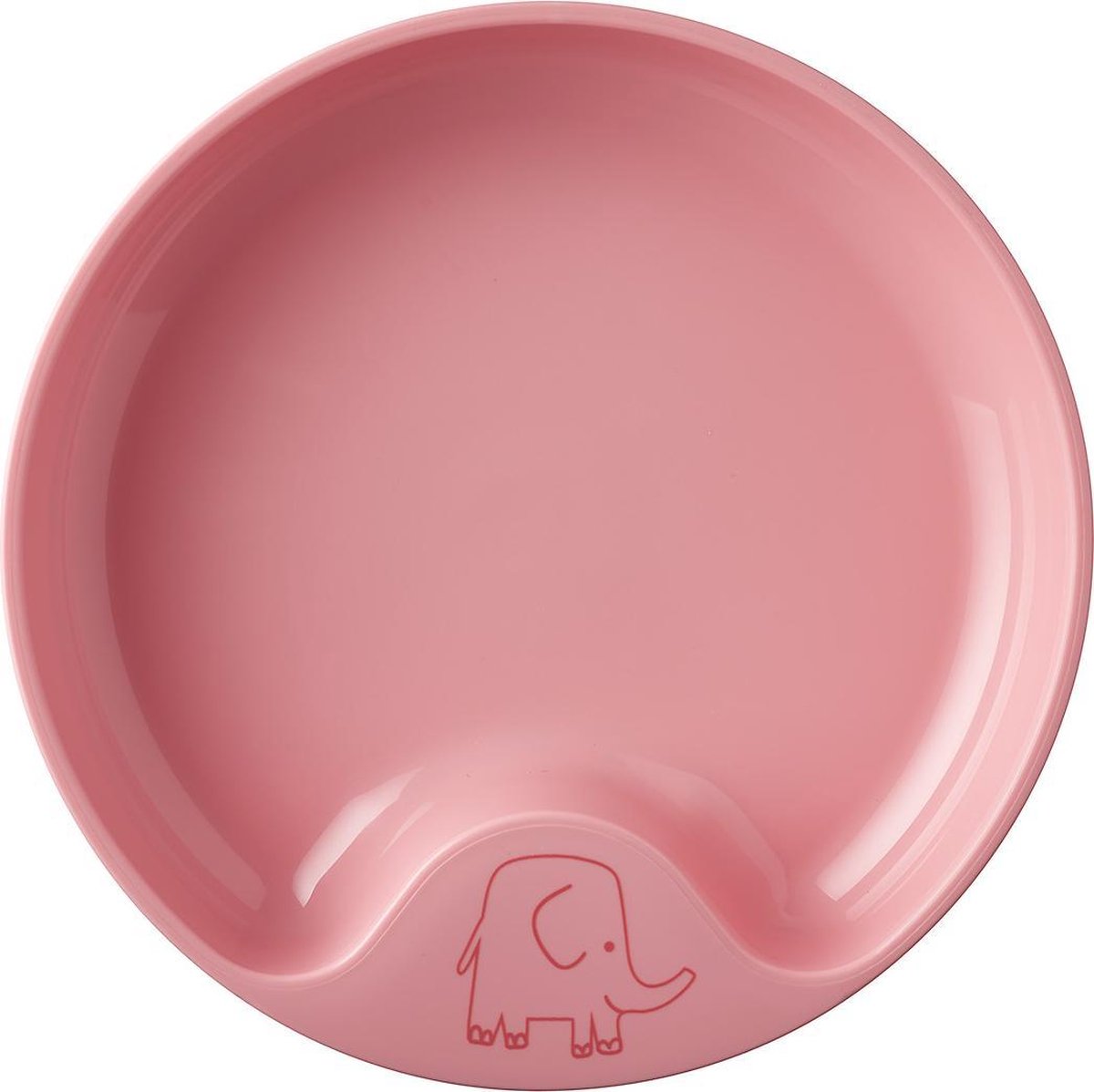 Mepal Mio – Oefenbord – mag in de magnetron – Deep pink – anti-slip bodem – Kinderbord – kinderservies