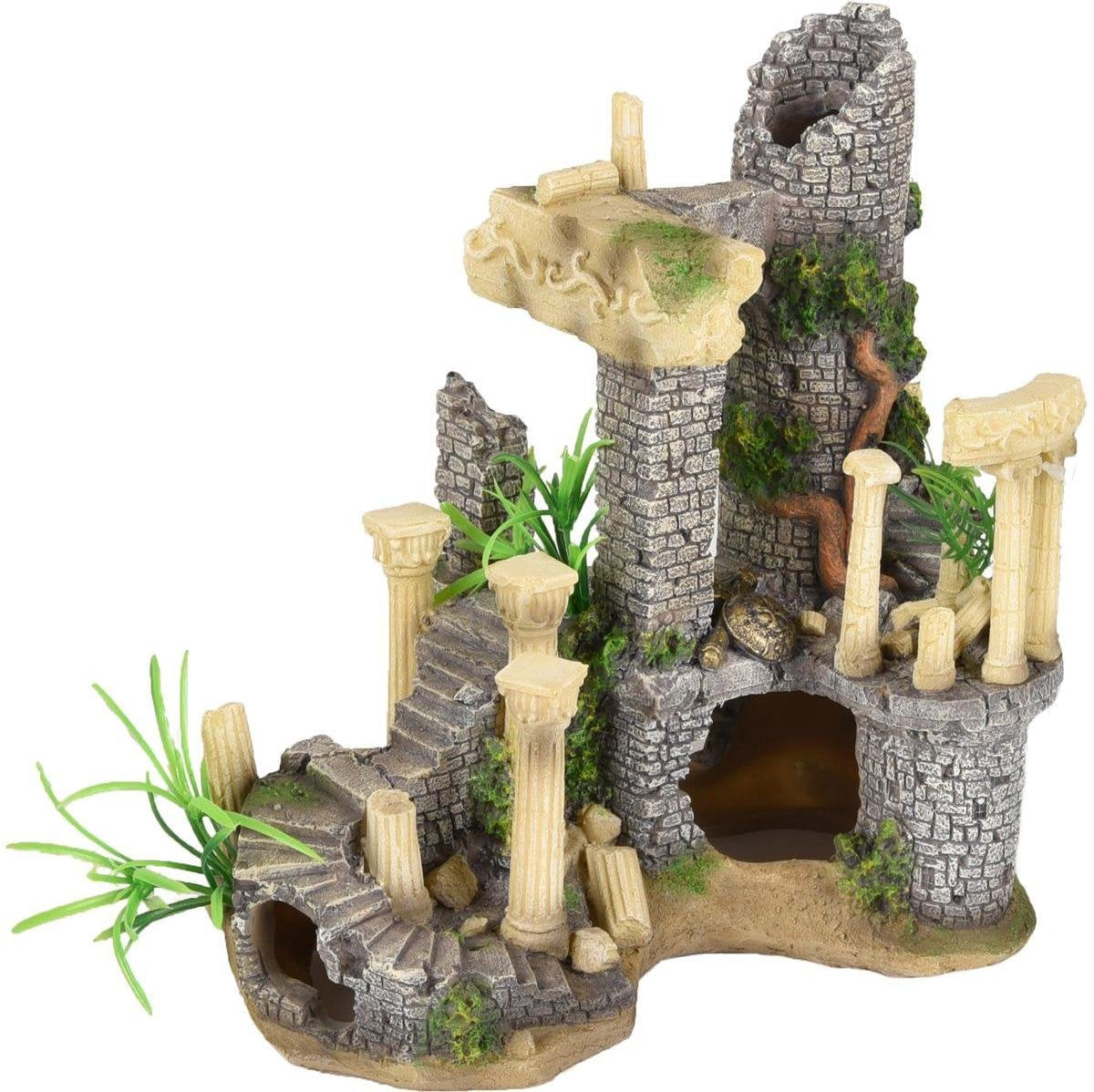 Aquarium decoratie Colossos Zuilen  - 21 x 13 x 21 cm