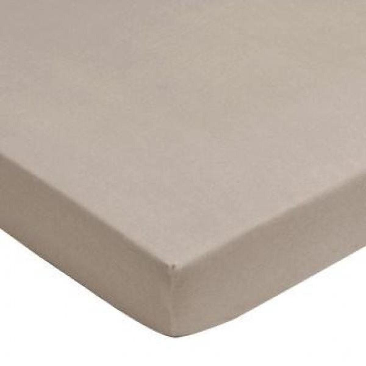 Jollein - Ledikant Hoeslaken Jersey - 75x150 cm - Grijs
