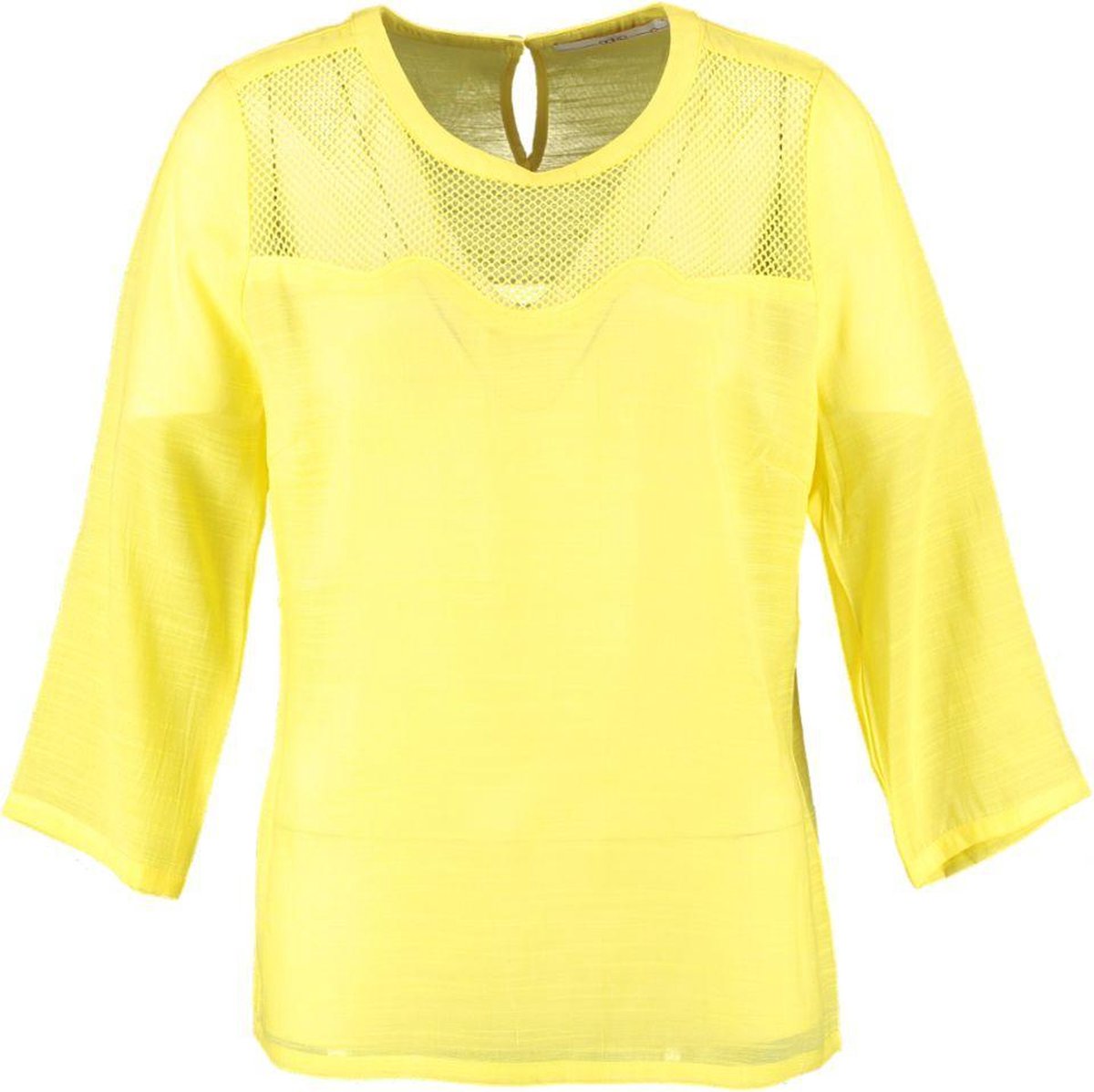 Aaiko geel blouse shirt 3/4 mouw - Maat S