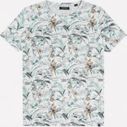 Dstrezzed T-shirt Ronde Hals Print Wit (202640 - 100)