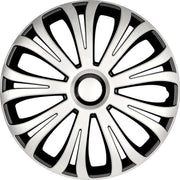 Autostyle Wieldoppen 13 inch Avera Zilver/Zwart - ABS