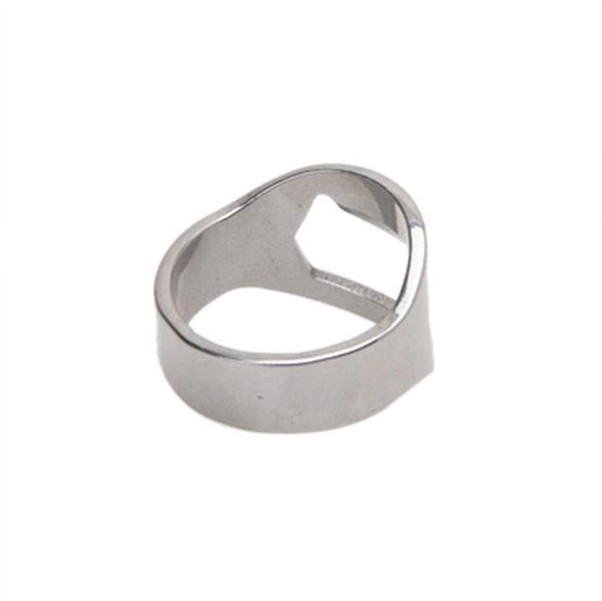 Bieropener Ring - Verschillende kleuren | Kleur: Zilver