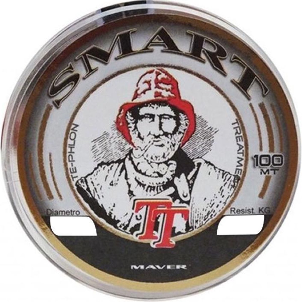 Maver Monofilo Smart TT - 100m - 0.10mm - Transparant