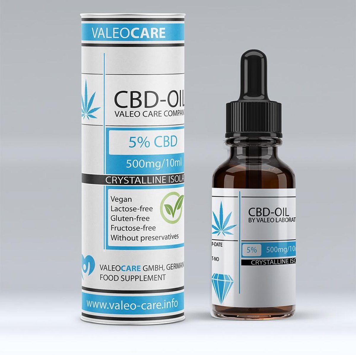 Valeo - Broadband Oil - CBD 5% - Hemp