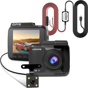 AZDome GS63H 4K 2CH Dual dashcam voor auto - Continue voeding