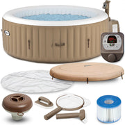 Intex opblaasbare Jacuzzi - Bubble massage - PureSpa - voordeelpakket - 216 x 71 cm